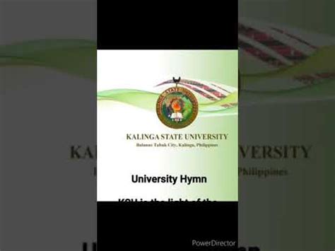 kalinga state university hymn